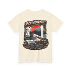 RevDrop Japanese Skyline Car Tee — Drift Racing Graphic T‑Shirt