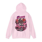Hoodie — RevDrop Racing Anime Graphic Pullover (Cherry Blossom Drift)