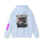 Ravedrop Racing Graphic Hoodie – Streetwear Car Club Pullover