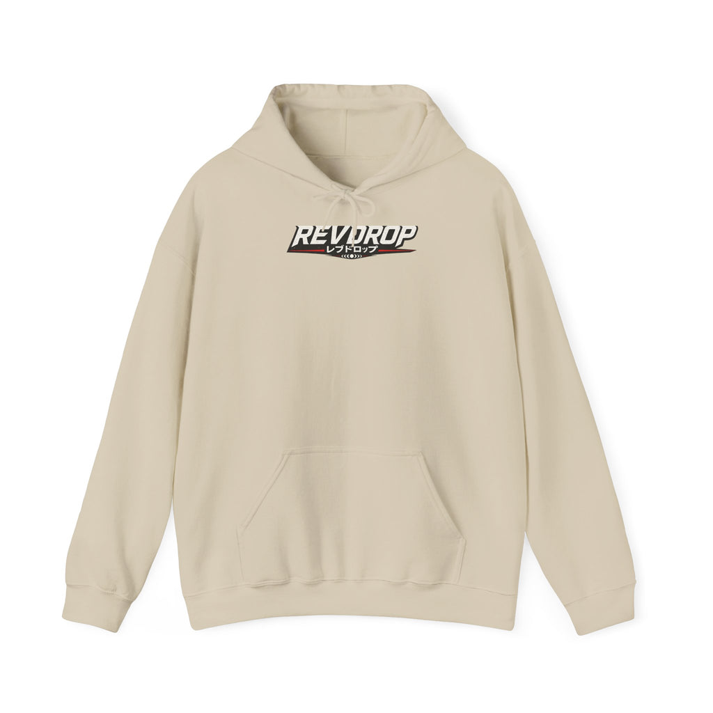 Hoodie — RevDrop Racing Anime Graphic Pullover (Cherry Blossom Drift)