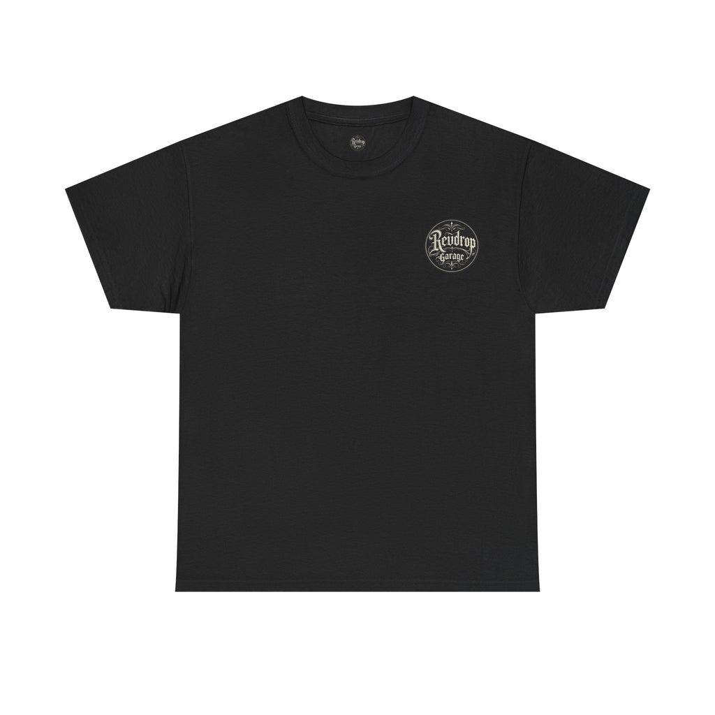 RevDrop Japanese Skyline Car Tee — Drift Racing Graphic T‑Shirt