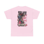Samurai Oni Tee — 'REVDROP' Japanese Warrior Graphic T‑Shirt