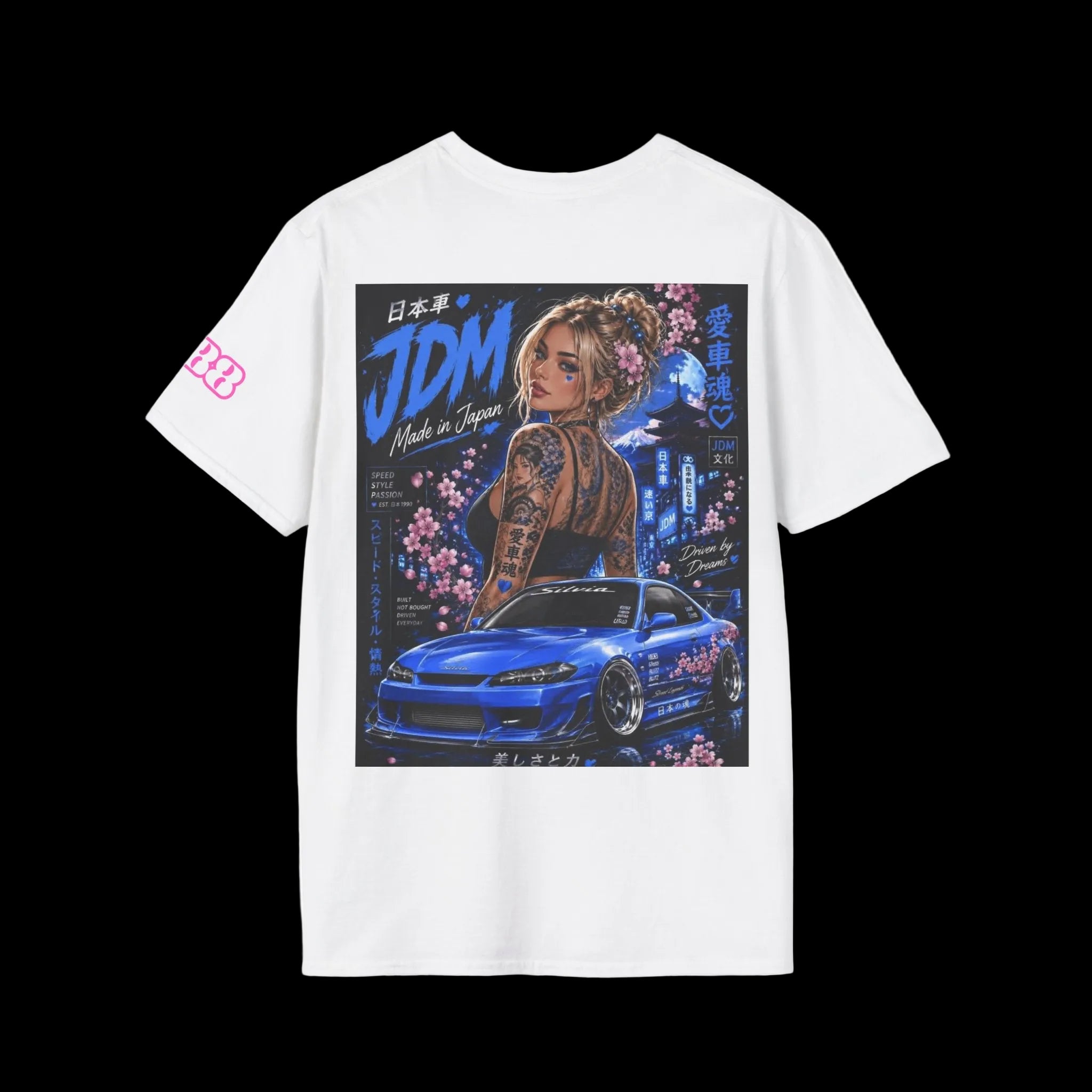 T-Shirt — Retro Diner Badge Graphic Chest Tee