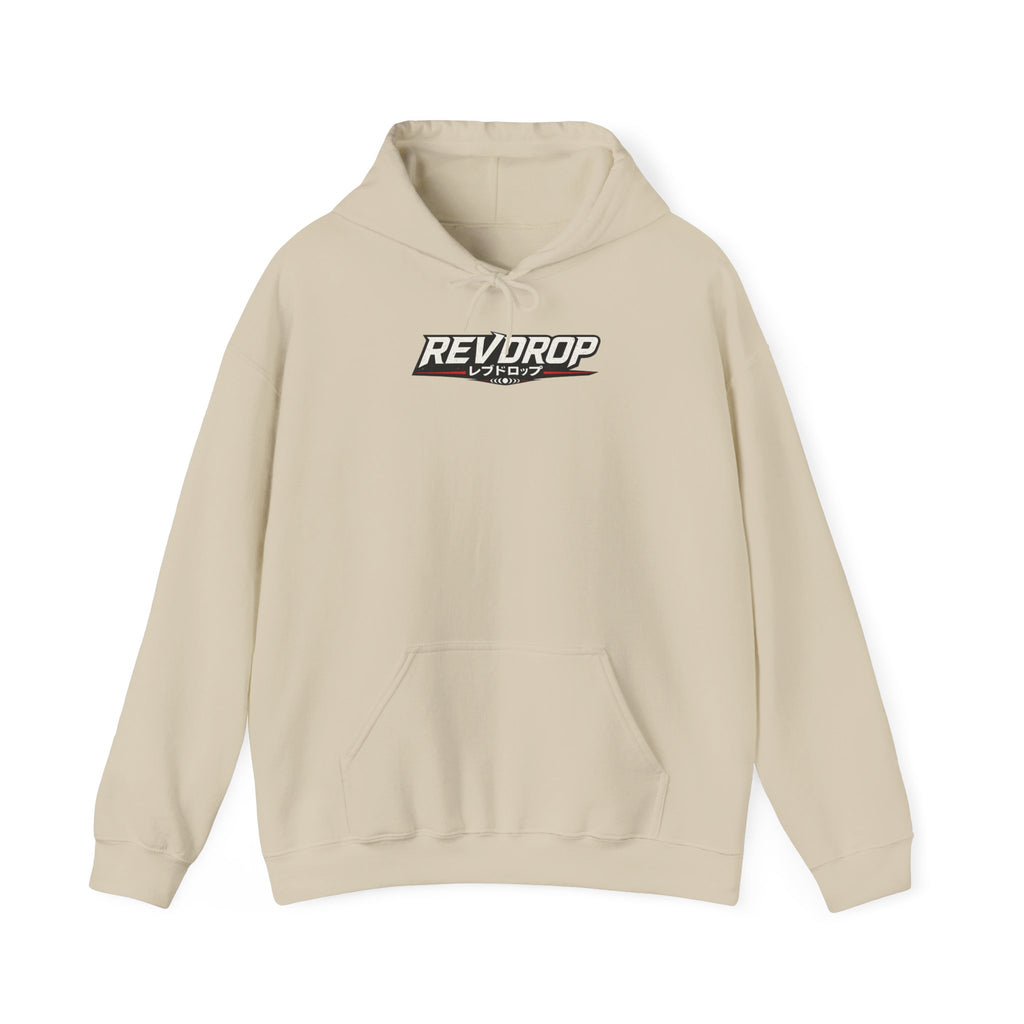 Racing Hoodie — "Speed Racing" Pink Muscle Car Graphic Pullover