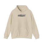 Racing Hoodie — "Speed Racing" Pink Muscle Car Graphic Pullover