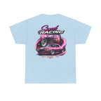 Racing Tee — 'Speed Racing: Race Against Time' Retro Car Graphic T-Shirt