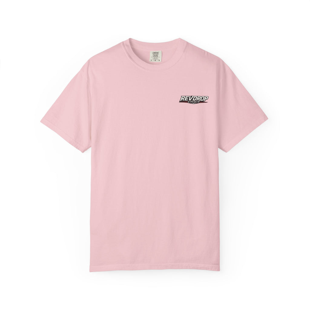 RevDrop Garage Car Festival T-Shirt — Japanese Racing Graphic Tee