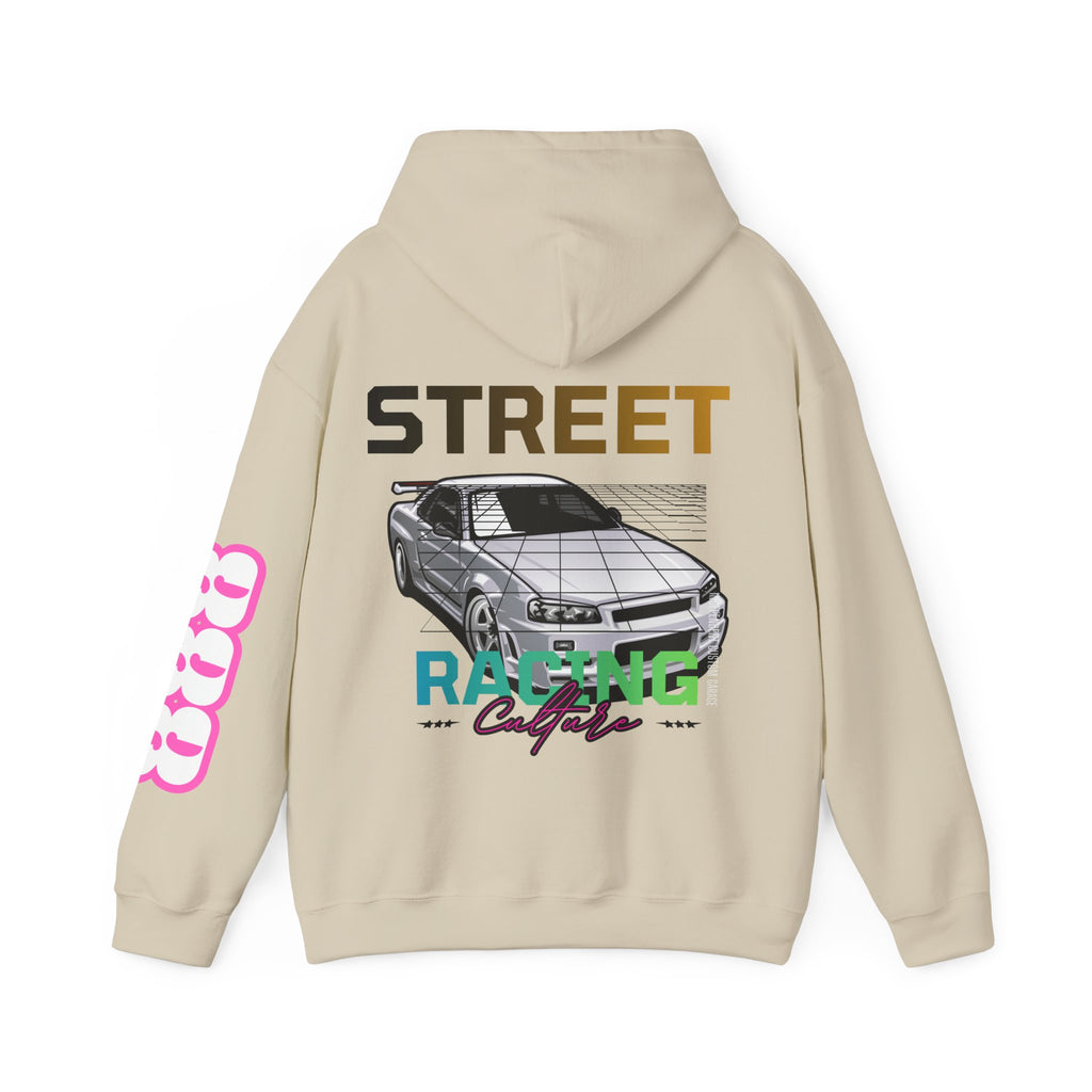 Street Racing Culture Graphic Hoodie