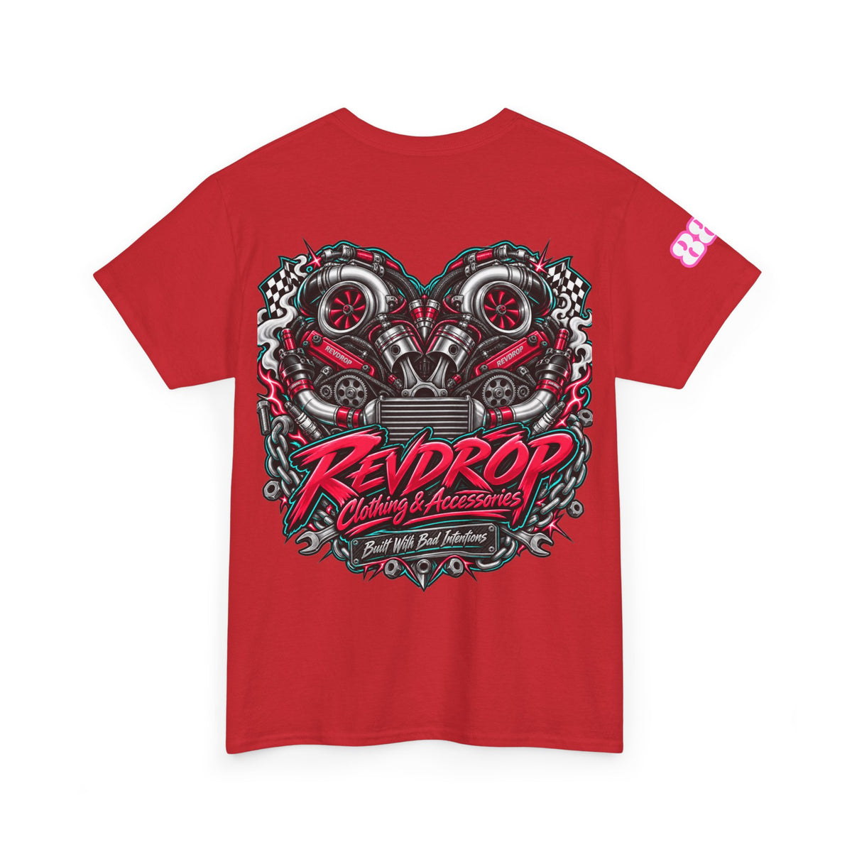 RevDrop Built With Bad Intentions Unisex Graphic Tee