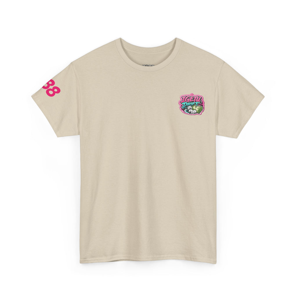 Red Roo Retro Muscle Car Tee