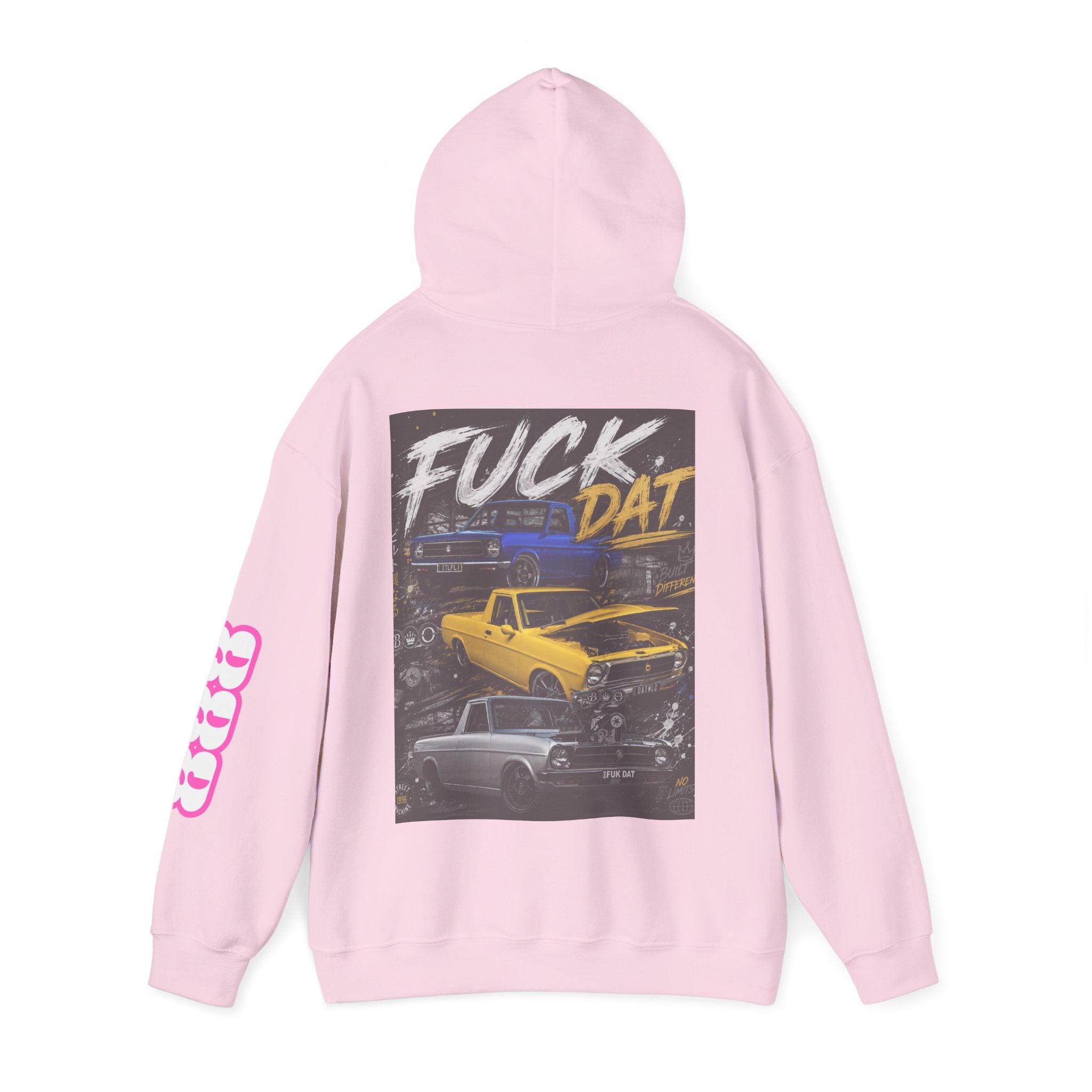 FUCK DAT Street Machine Graphic Hoodie