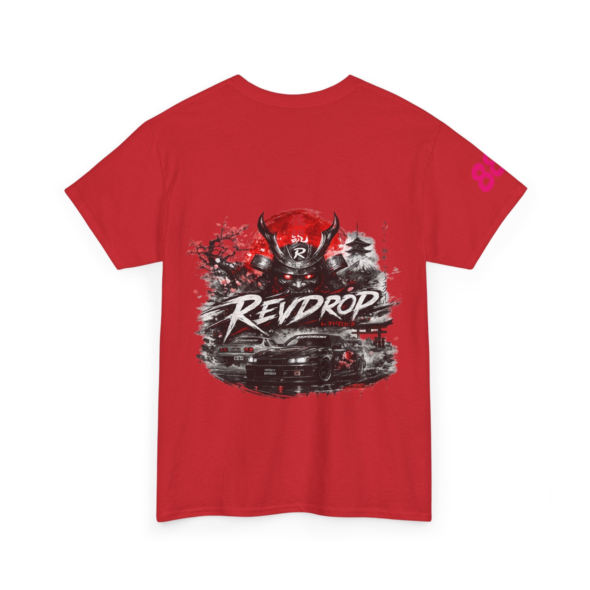 RevDrop Japanese Demon Graphic Tee — Streetwear Anime-Inspired T-Shirt