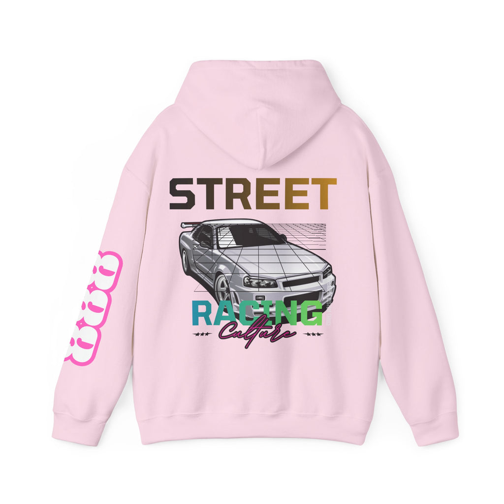 Street Racing Culture Graphic Hoodie