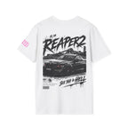 T-Shirt "Retro Dream" Small Chest Logo Graphic Tee — 80s Neon Vibe