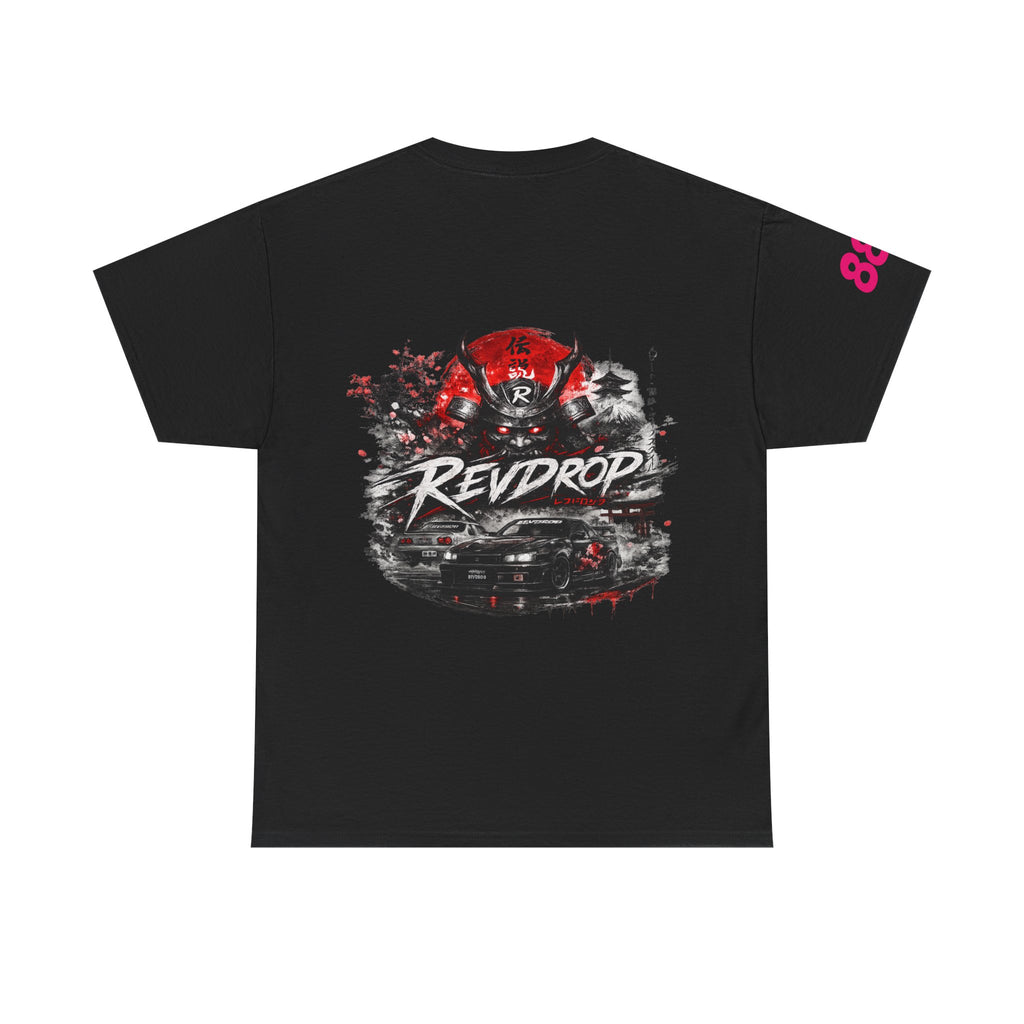 RevDrop Japanese Demon Graphic Tee — Streetwear Anime-Inspired T-Shirt