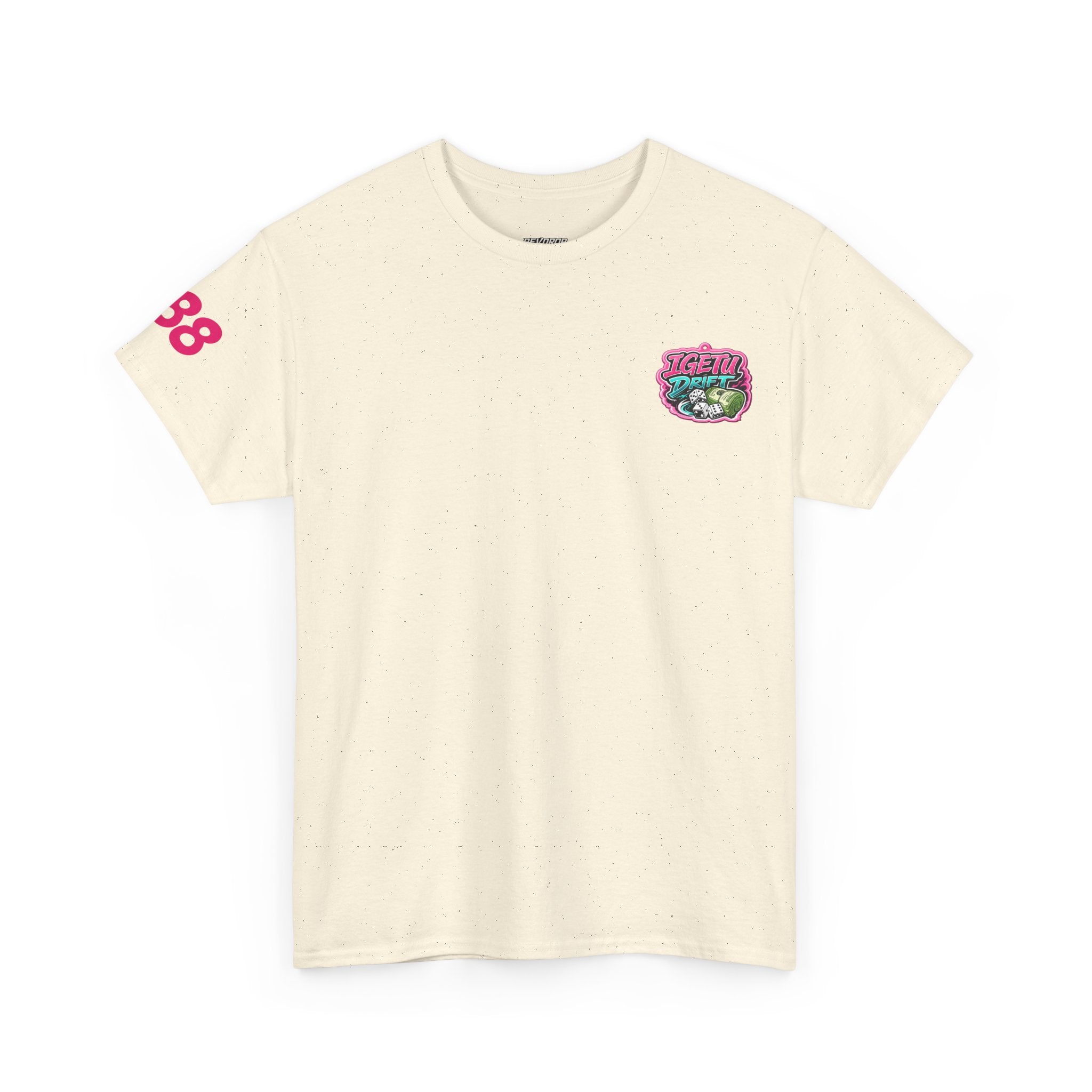 Red Roo Retro Muscle Car Tee