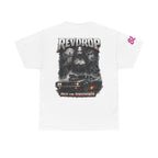 RevDrop “Pray For Horsepower” Graphic Tee – Horror Streetwear T-Shirt