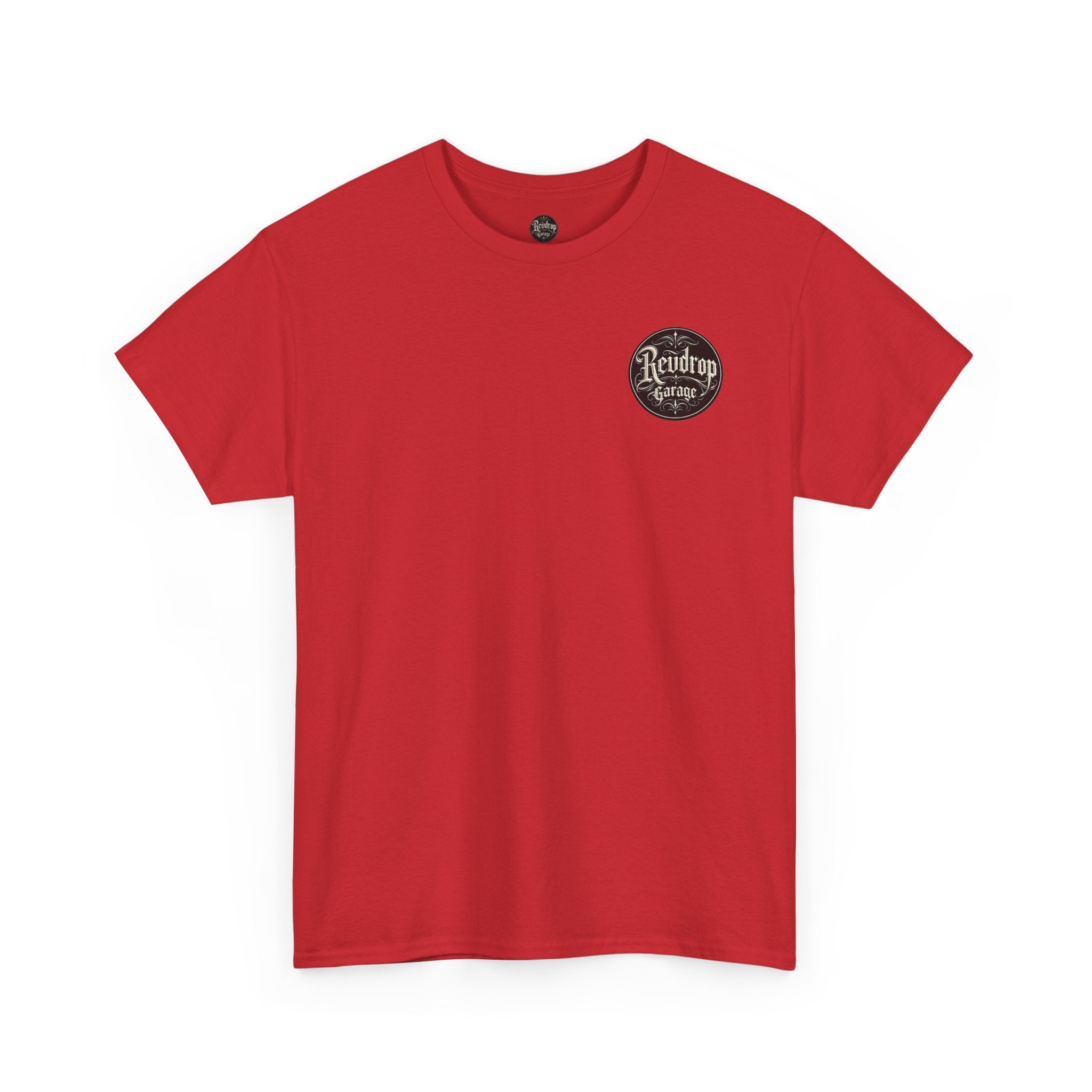 RevDrop Racing Tee — JDM Wheel Graphic T-Shirt