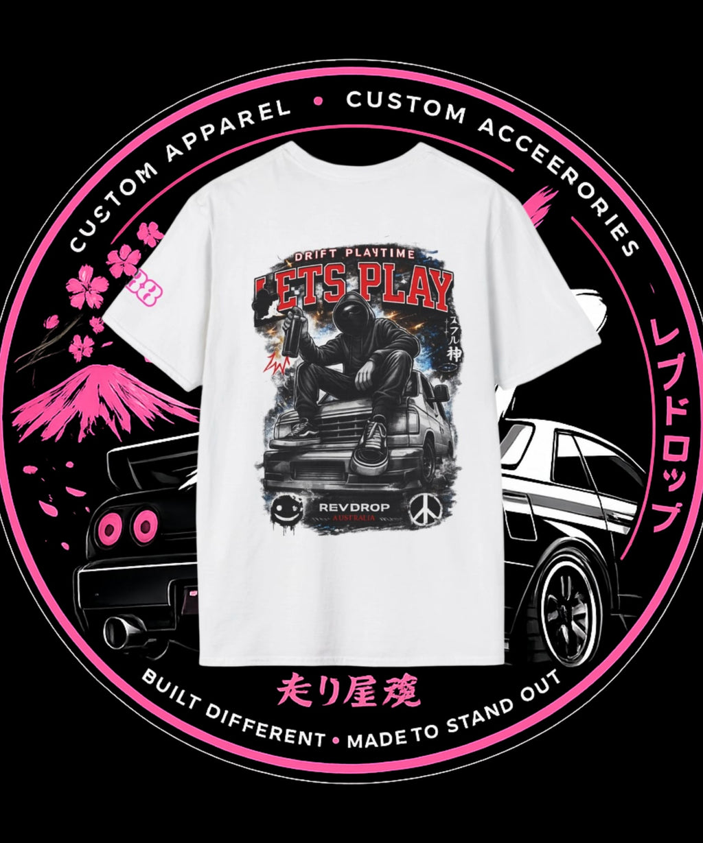 Let’s Play Drift Culture Graphic Tee