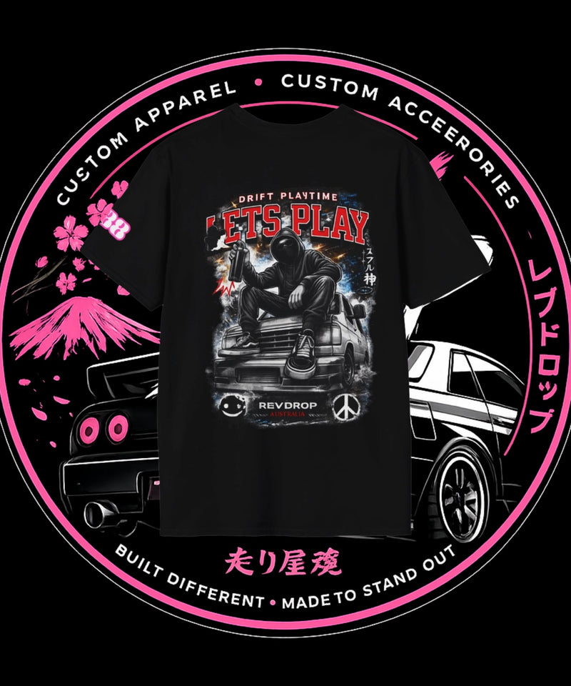 Let’s Play Drift Culture Graphic Tee