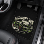 RevDrop™ Midnight Run Car Mats – JDM Horror Edition Front Floor Mat Set