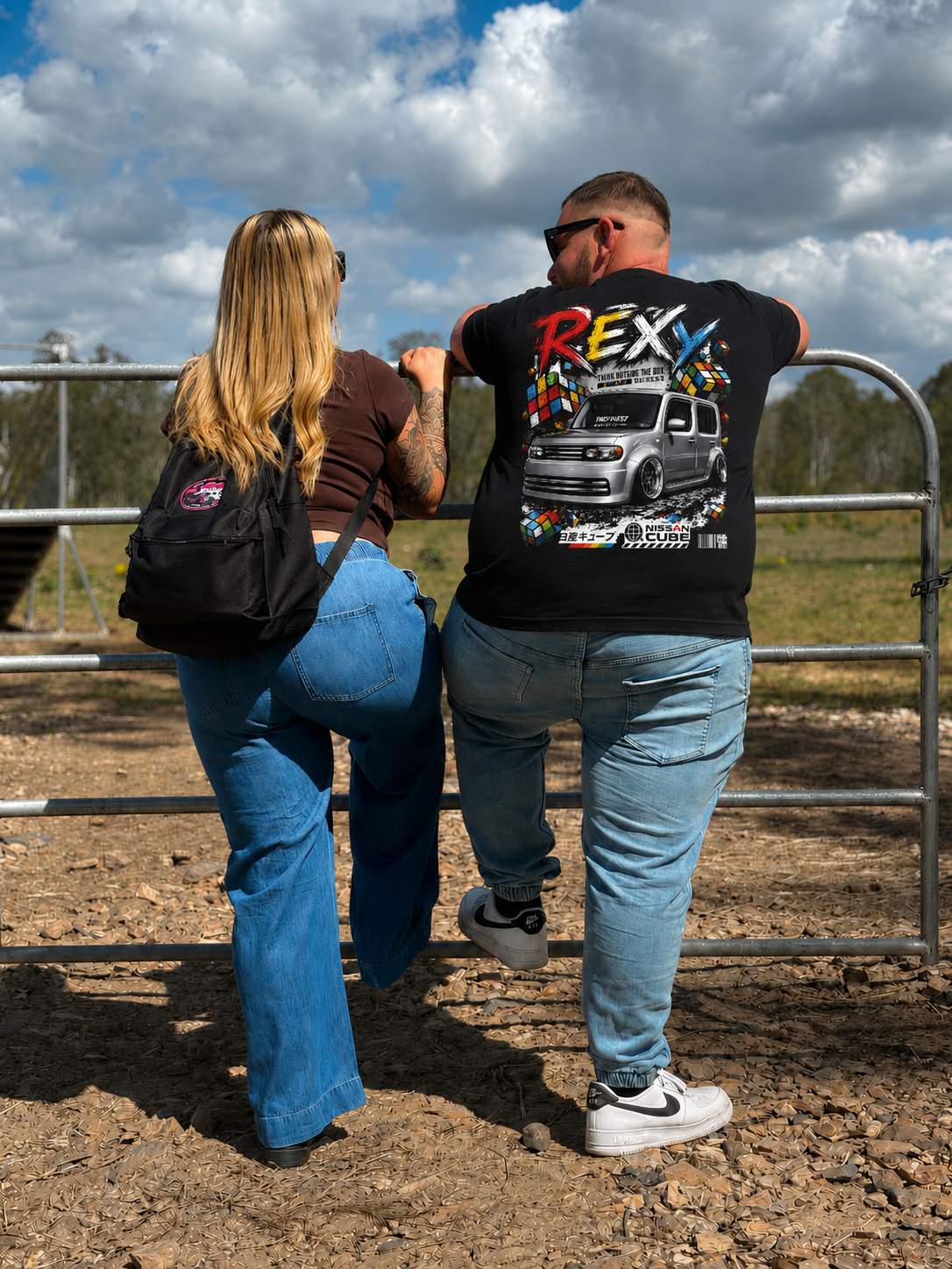 Think Outside the Box Cube Graphic Tee