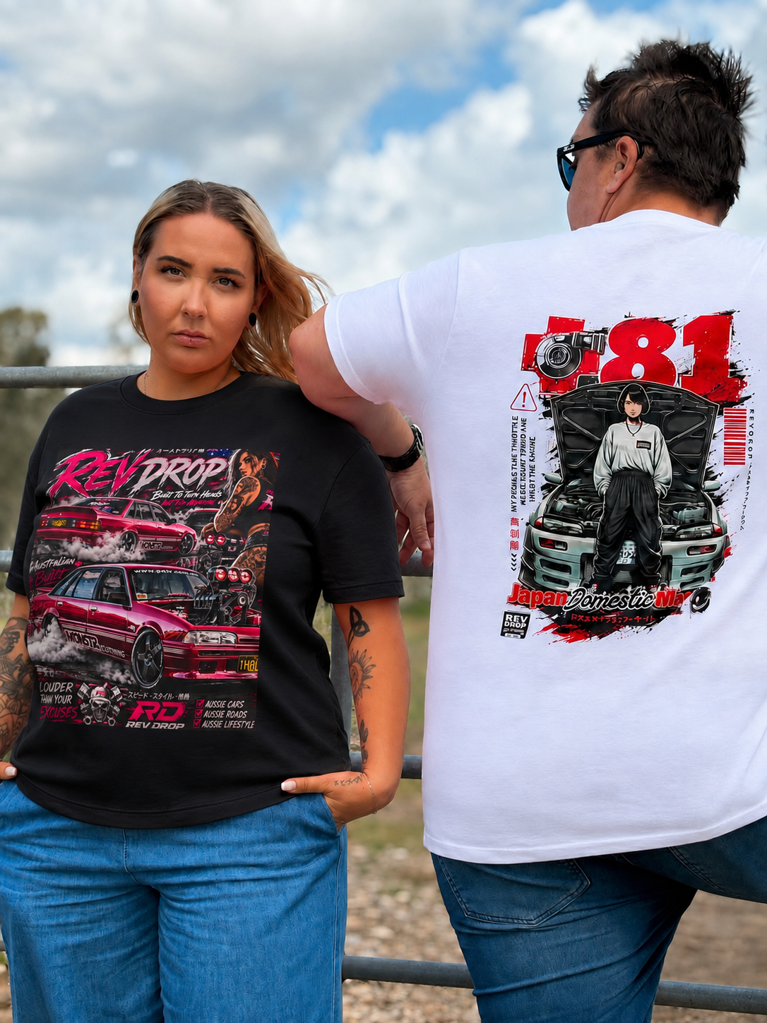 Revdrop Louder Than Your Excuses Graphic Tee