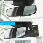 RevDrop™ Panoramic Rear View Mirror – Wide Angle Anti-Glare JDM Mirror Extender