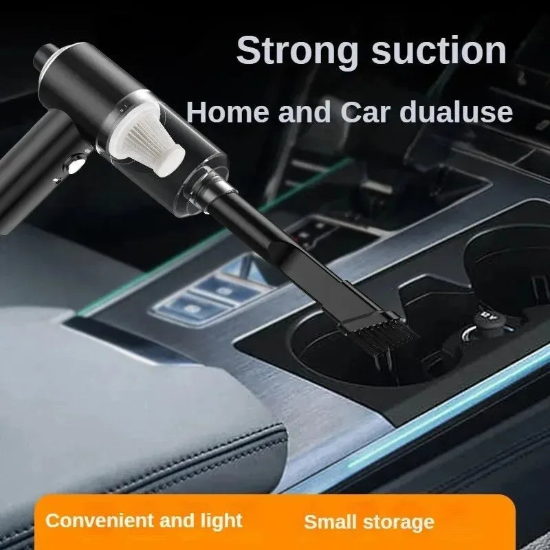 RevDrop Portable Car Vacuum Cleaner – Wireless High-Suction Handheld Vacuum for Car Interior Detailing