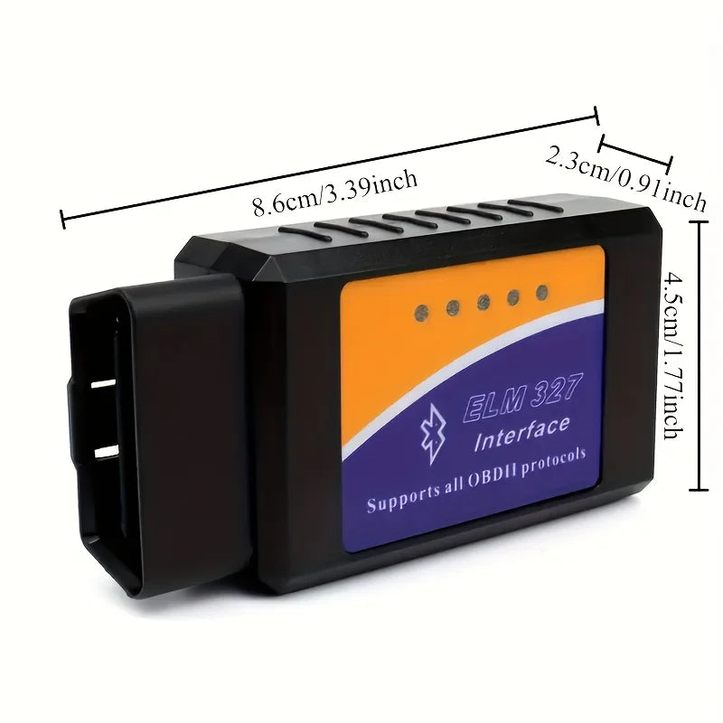 RevDrop™ Bluetooth OBD2 Car Diagnostic Scanner – Engine Code Reader & Real-Time Vehicle Scan Tool
