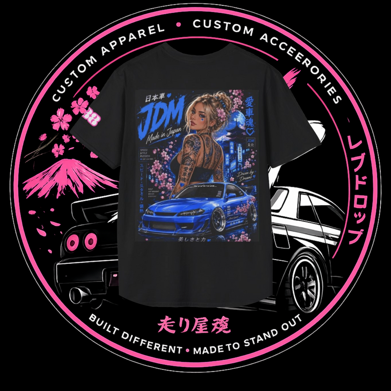 Blue Blossom Silvia Graphic Tee