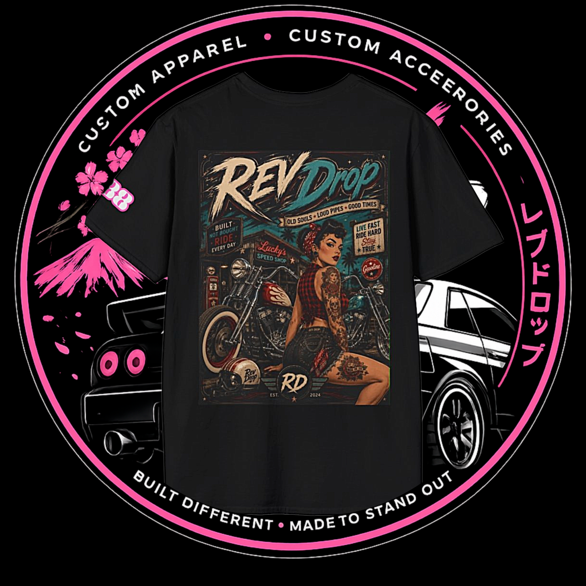 Lucky’s Speed Shop Graphic Tee
