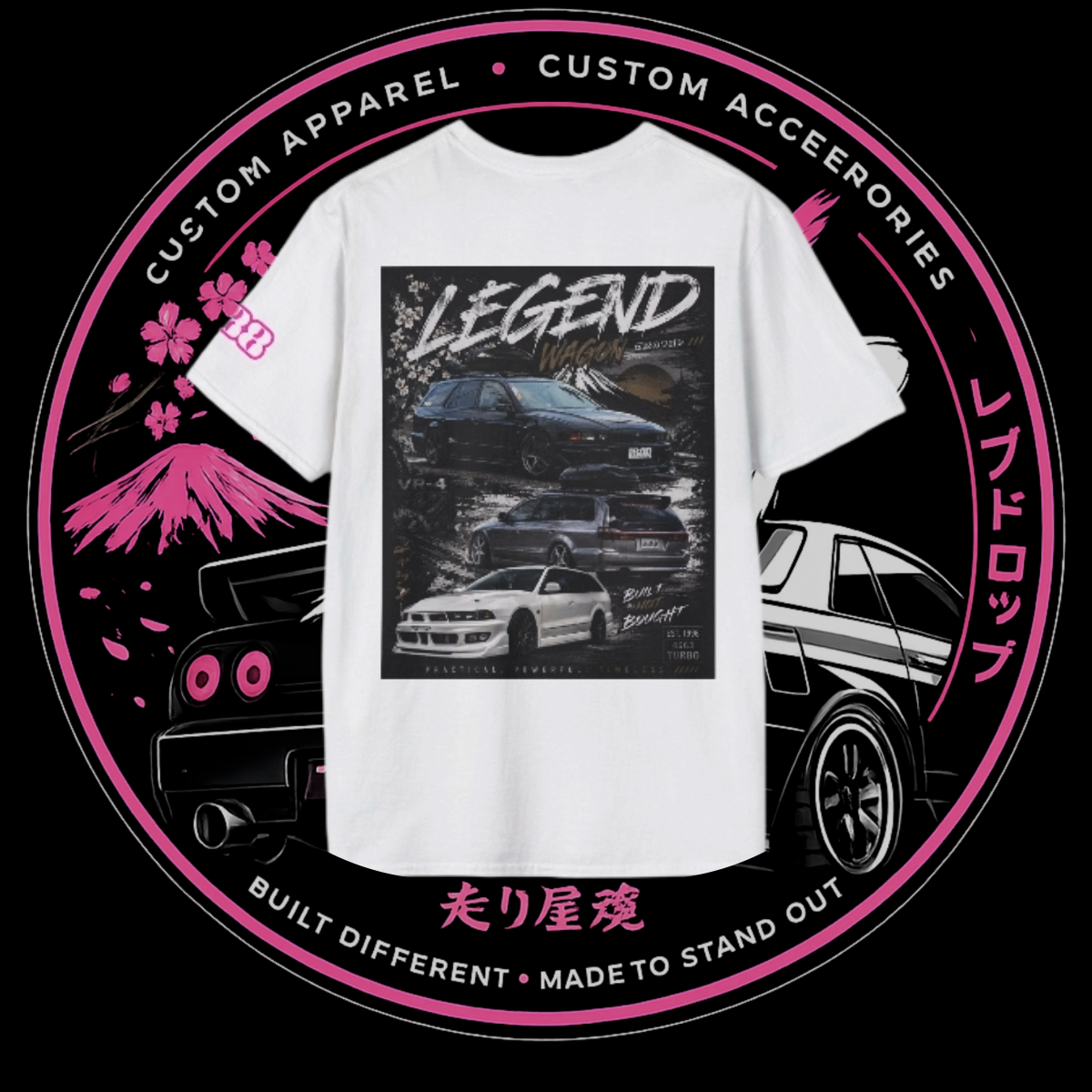Legend Wagon VR-4 Graphic Tee
