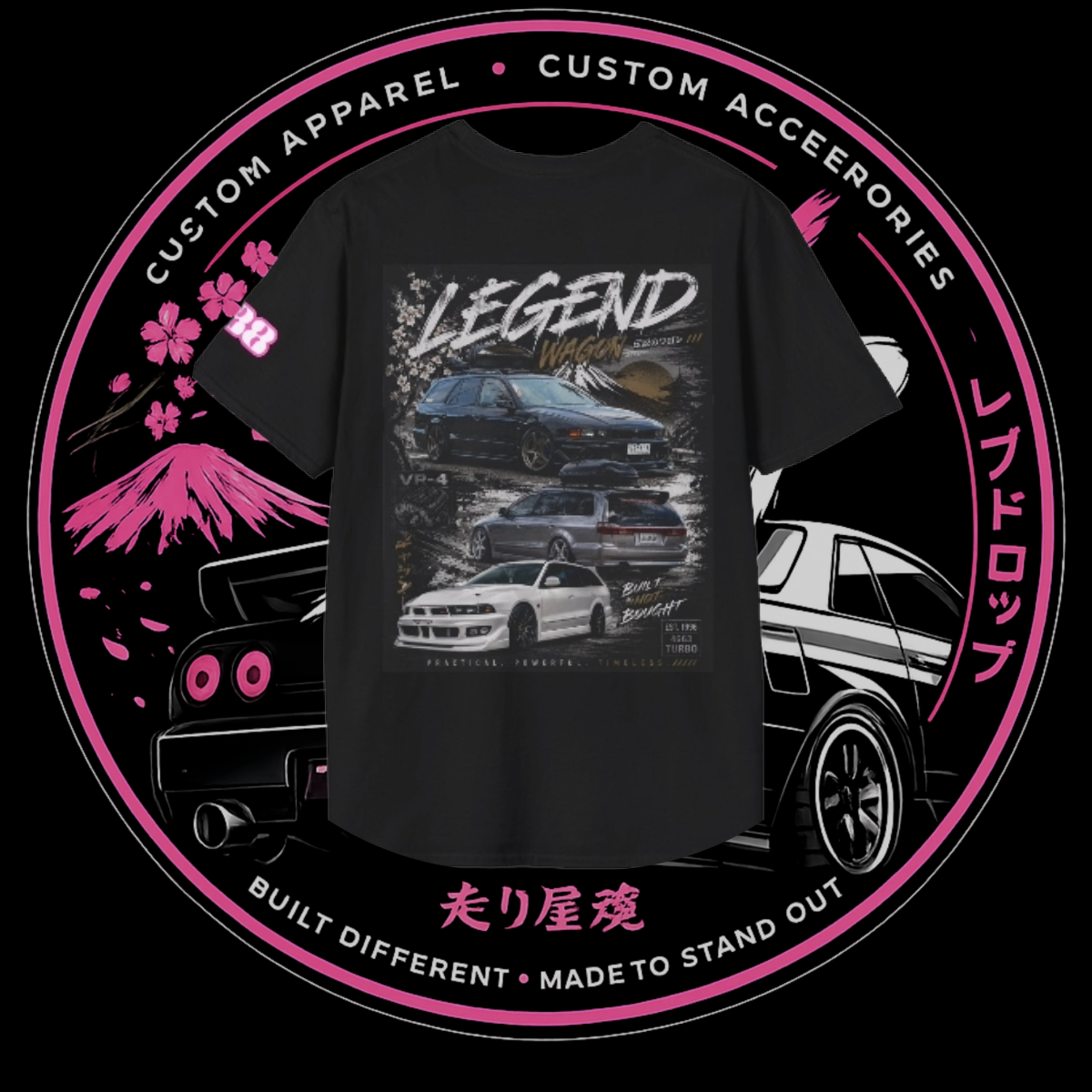 Legend Wagon VR-4 Graphic Tee