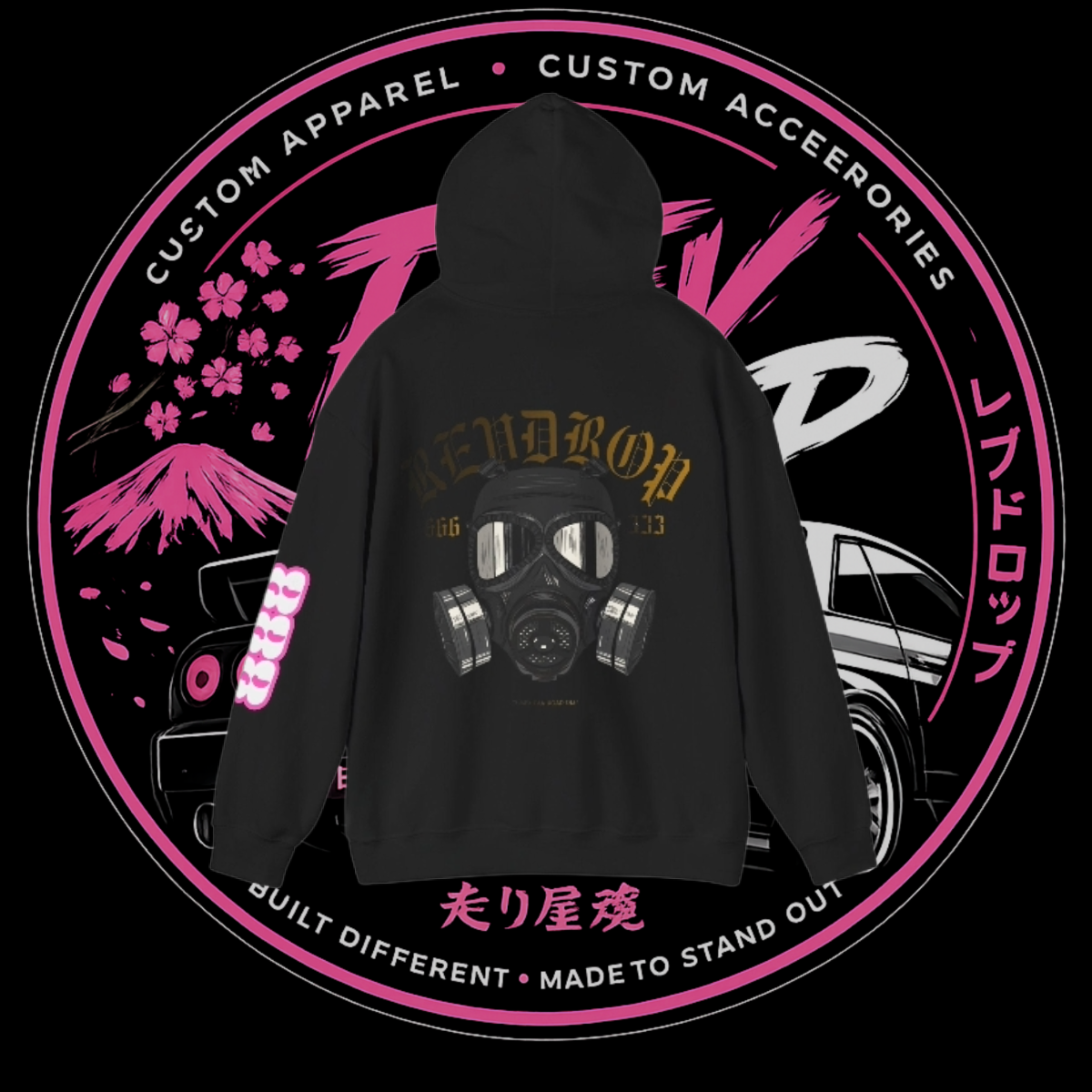 Toxic Street Graphic Hoodie