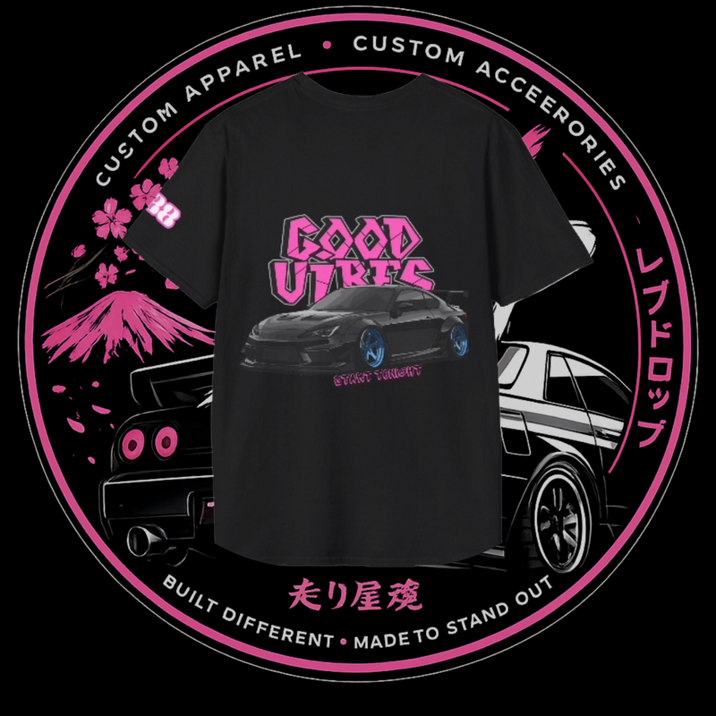 Good Vibes Start Tonight Graphic Tee