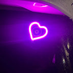 ❤️ RevDrop JDM Heart Glow Light – Solar Powered